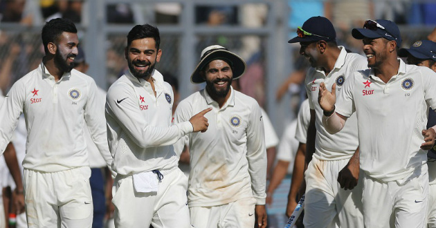 india celebrating series win at mumbai