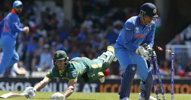 india controlling match against south africa