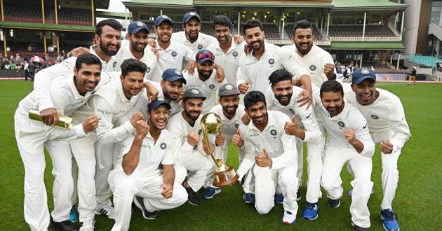 india win test series vs australia