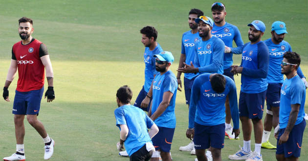 indian team practice