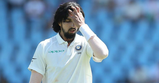 ishant sharma while playing in centurion test