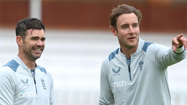 james anderson and stuart broad england