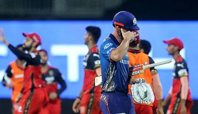 mi lost to rcb in first match of ipl 2021