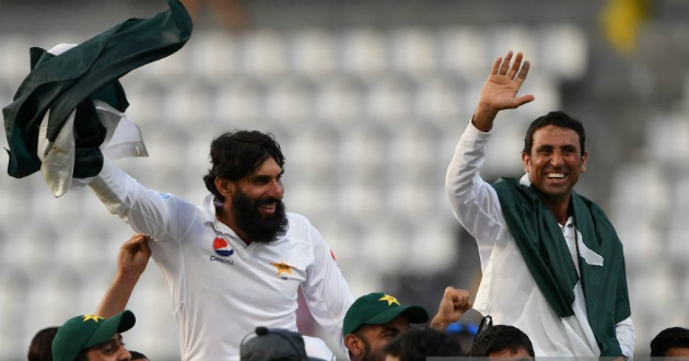 misbah and younus khan played their last international match