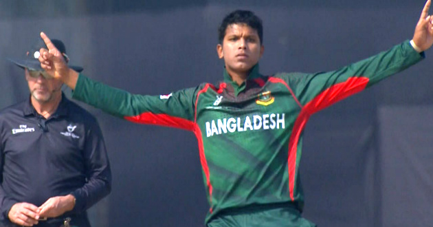 mohammad saif uddin the pace bowlin all rounder of bangladesh