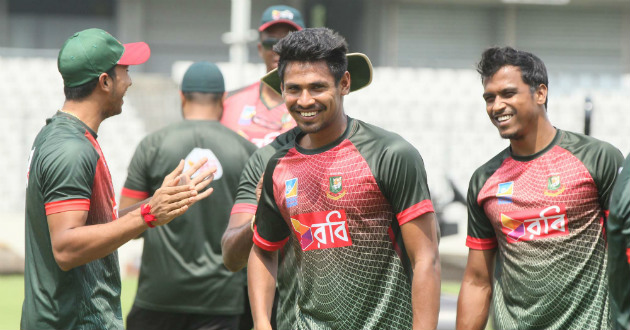 mustafiz started practice with national team ahead of afghanistan series