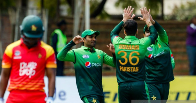 pakistan beats zimbabwe by 9 wickets