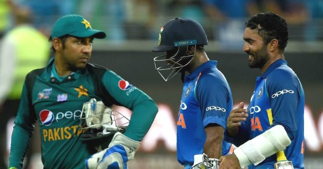 pakistan india in battle in asia cup