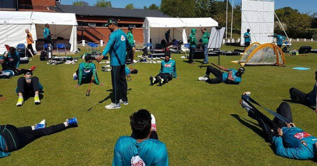 practice session of bangladesh team in ireland