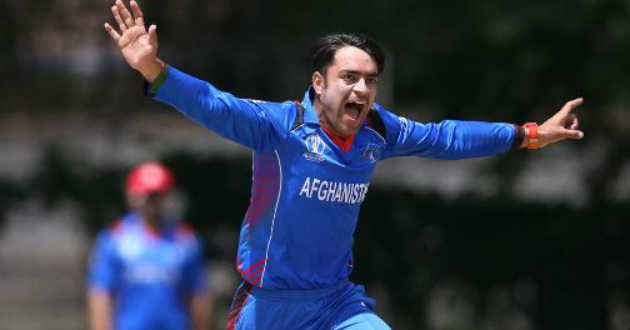 rashid khan set to play first test of afghanistan