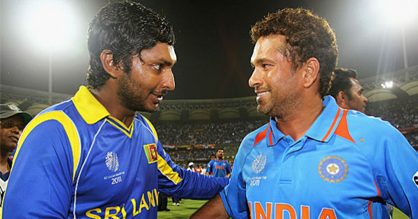 sachin is missing from sangas world eleven of all time