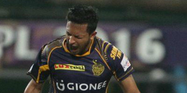 shakib after taking wicket of dwayne smith