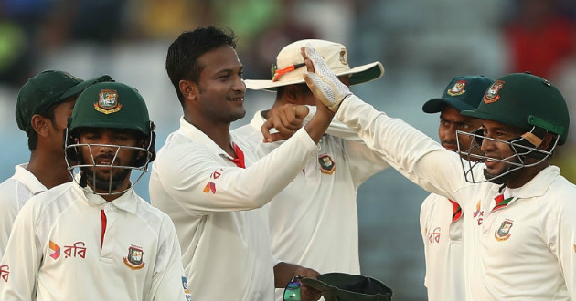 shakib is not in team after 10 years in home soil