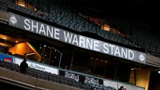 shane warne stand