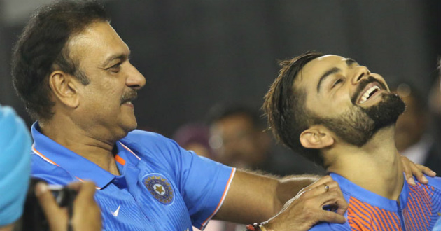 shastri applied to become coach of india