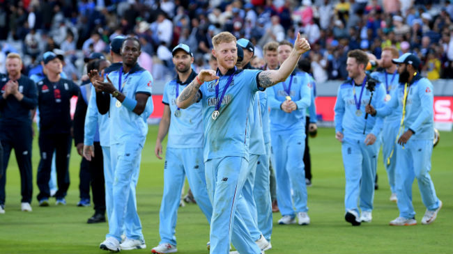 stokes leads englands victory lap