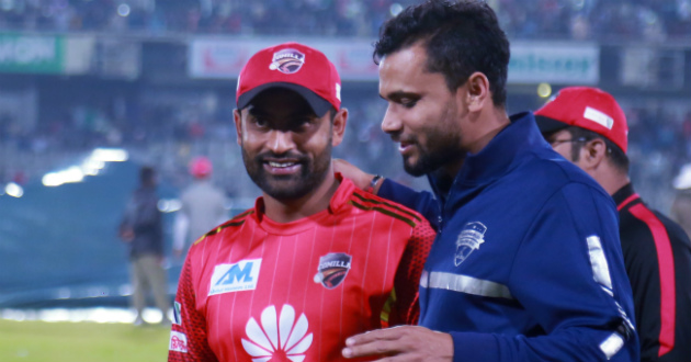 tamim and mashrafe in second qualifier of bpl