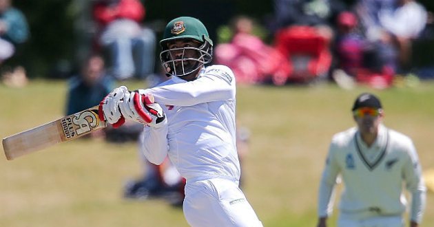tamim got out early in second innings of christchurch test