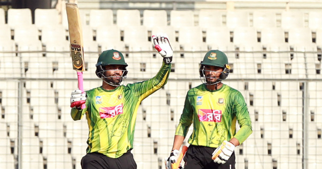tamim hits a ton in practice game
