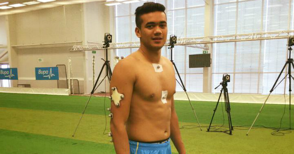 taskin completed his bowling test