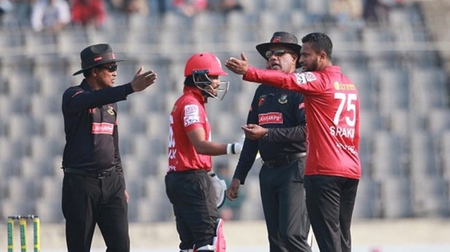 three cricketers punished