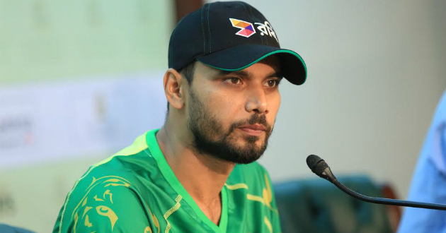 we are ready to face england says mashrafe before series