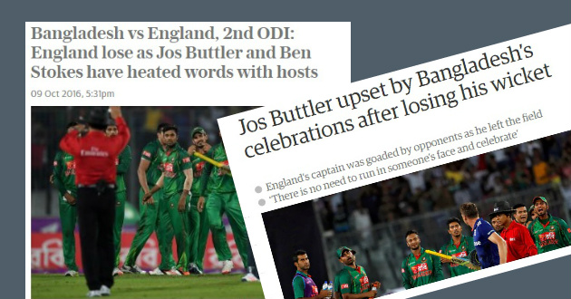 what british media saying about joss buttler thing