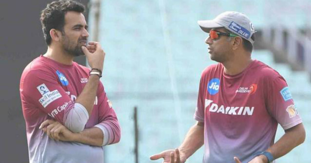 zaheer and dravid is uncertain for indian coachin job