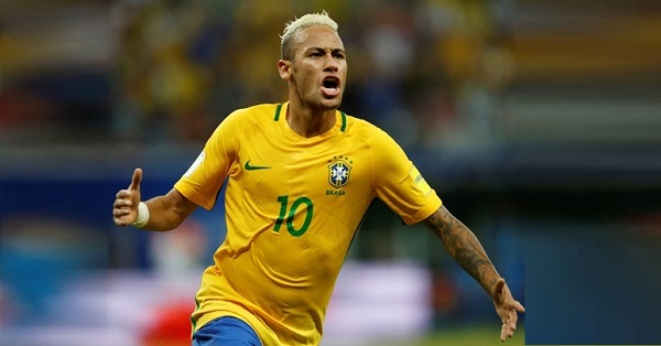 Neymar of Brazil against bolivia
