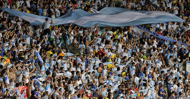 argentina fan in galleryy