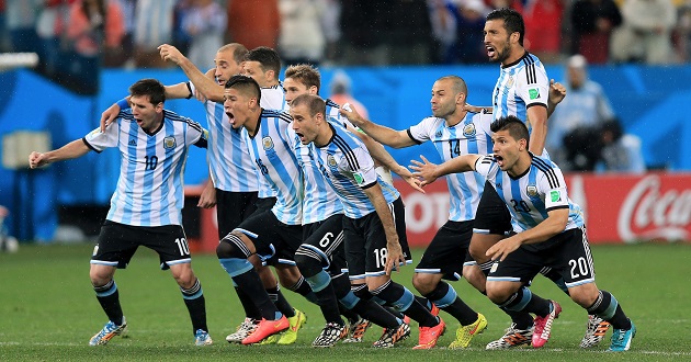 argentina in winning mood