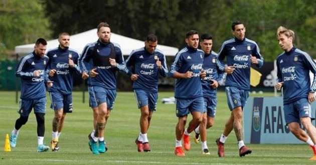 argentina team in jedda
