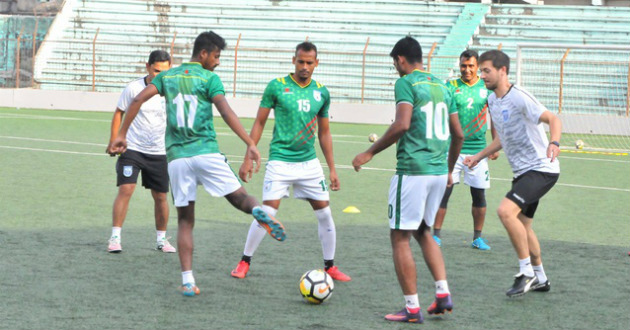 bangladesh team saff football