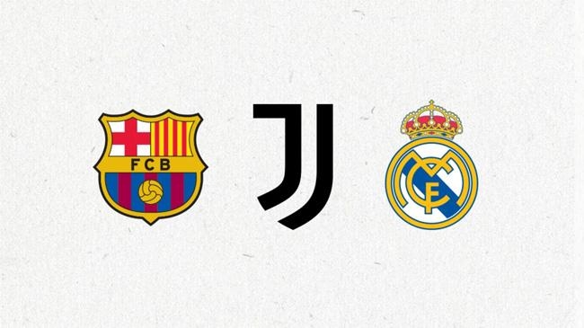 barcelona real madrid and juventus