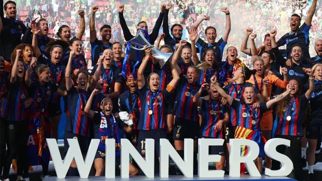 barcelona win womens champions league