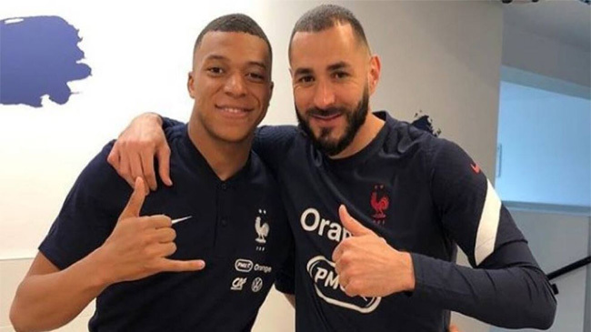 benjema and mbappe