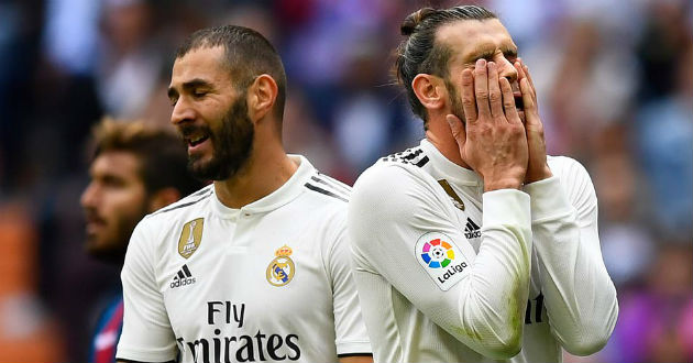 benzema and bale show their disappointment