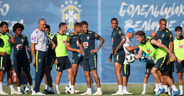 brazil prepare for world cup opener