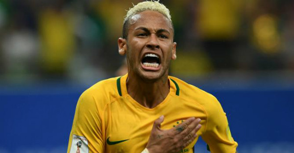 brazil won by a goal of neymar