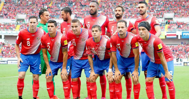 costa rica football team 2018