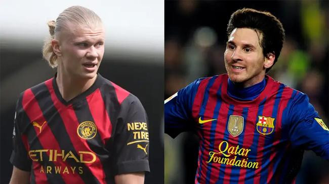 erling haaland has same mentality lionel messi