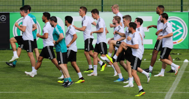 germany prepare for world cup opener