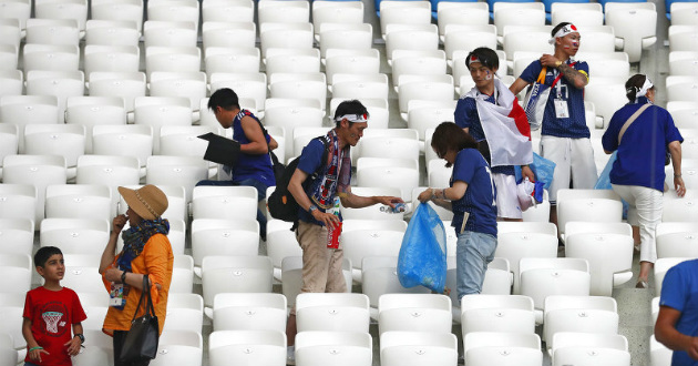 japan supporter in russia world cup