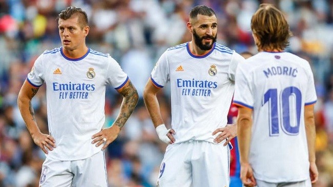 kroos benzema and modric