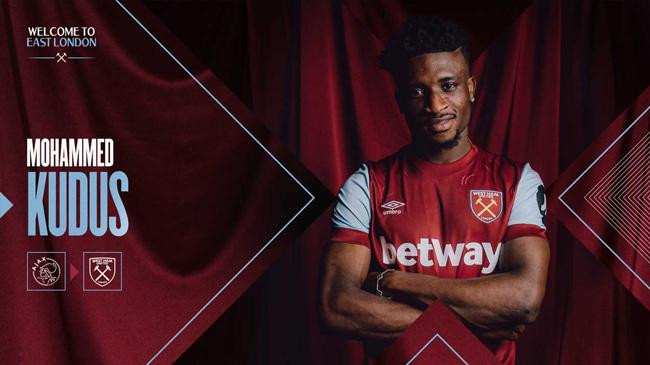 kudus signs for west ham