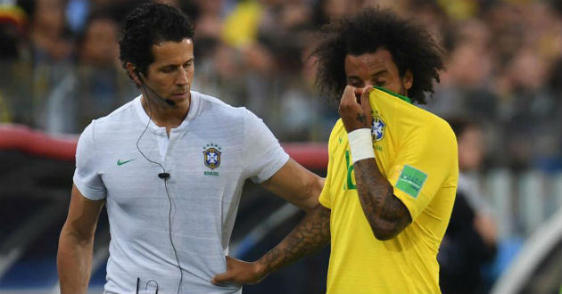 marcelo out from serbia match