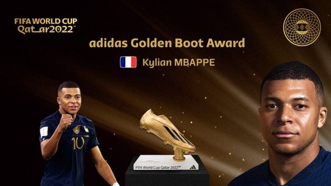 mbappe golden boot fifa world cup qatar 2022