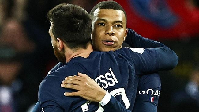messi and mbappe 2023