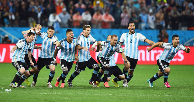messi argentina celebration