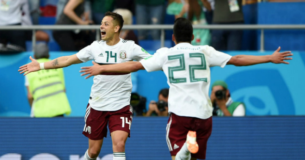 mexico beats korea in world cup